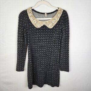 Click & Funny Collared Sweater‎ Dress S